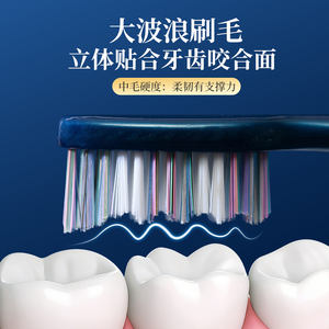 Cepillo de Dientes para Adultos de Bajo Costo Directo de Fábrica, Cerdas Medianas Duras, Eliminación Eficaz de Manchas, Venta al Por Mayor OEM - Product Image 5