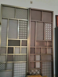 Chất lượng cao thép không gỉ trang trí kim loại phòng Divider màn hình lưới - Product Image 6