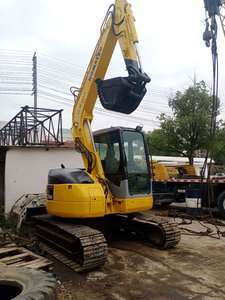 KOMATSU PC 78US mini excavatrice 7 tonnes utilisée Kubota moteur Kawasaki soupape hydraulique Hawe boîte de vitesses hydraulique portant la clé PLC inclus - Product Image 4