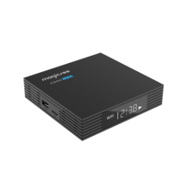 Magicsee — décodeur hd de Satellite C500 Max, Android, s905x3, 5 pièces, décodeur, lecteur dvd, S2, H.265, avec WIFI, Port Ethernet