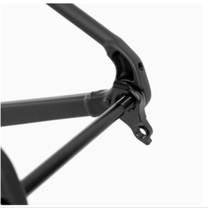 Cadre de vélo de route en alliage d'aluminium 700C avec fourche en fibre de carbone, frein à disque, axe traversant, ensemble de cadre de vélo de route - Product Image 2
