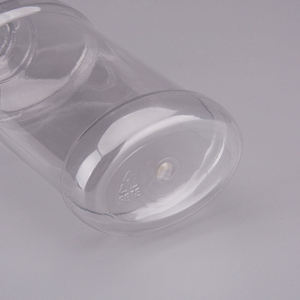 Botella de Enjuague Bucal de Plástico Transparente PET de 150 ml (5 oz) con Forma Plana, Tapa de Rosca 28/425 y Vaso Medidor para Viajes, Cuidado Bucal - Product Image 6