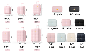 Nouvelle conception MGB : <span class=keywords><strong>Valise</strong></span> cabine pour avions, bagage à roulettes avec serrure TSA, sac de voyage moderne - Product Image 2