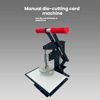 Presse manuelle avec 1 découpeuse carrée pour aimants de réfrigérateur de 50*50MM