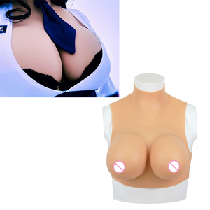 ซิลิโคนเสริมหน้าอกเกรดอาหารสำหรับสวมใส่ รูปทรงหน้าอกขนาดใหญ่พิเศษ สำหรับคอสเพลย์ สาวประเภทสอง แดร็กควีน แปลงเพศชายเป็นหญิง - Product Image 1