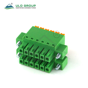 ダブルレベルスプリング端子台は、<span class=keywords><strong>PCB</strong></span> 3.5mmピッチ用のフランジスクリューソケットを備えたワイヤーコネクタをねじ込みます - Product Image 4