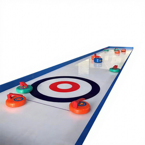 Jeu de <span class=keywords><strong>curling</strong></span> extérieur ou intérieur autolubrifiant <span class=keywords><strong>curling</strong></span> sur glace synthétique - Product Image 1