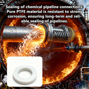 Con dấu PTFE năng lượng mùa xuân cho dầu khí | con dấu kháng hóa chất cho máy bơm và van | áp lực cao và kháng axit - Product Image 3