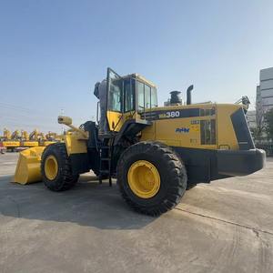 Chargeur utilisé de WA380-6 de KOMATSU Chargeur de roue d'occasion de haute qualité WA320-5 WA380-3 chargeur lourd en vente - Product Image 5