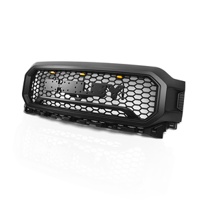 Parrilla Delantera para Automóvil, Rejilla para Parachoques Delantero para <span class=keywords><strong>Ford</strong></span> F150 <span class=keywords><strong>Shelby</strong></span> 2021 2022 2023 con Luces LED - Product Image 3