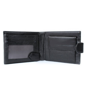 Portefeuille pour homme en cuir véritable de qualité supérieure, logo personnalisé, couleur, taille, marque et emballage, MOQ 10 ensembles, vente en gros directe d'usine OEM - Product Image 3