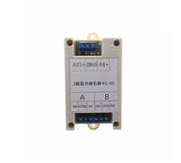 Module de relais à 2 canaux ZL-RC02 pour télécommande sans fil de téléphone portable, module d'ouverture de porte