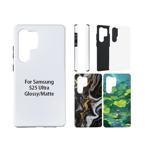 Custodia per Telefono Personalizzata 3D 2 in 1 per Sublimazione, per <span class=keywords><strong>Samsung</strong></span> S25 Plus, Custodia in TPU PC Stampabile per <span class=keywords><strong>Samsung</strong></span> S26 <span class=keywords><strong>Ultra</strong></span> - Product Image 1