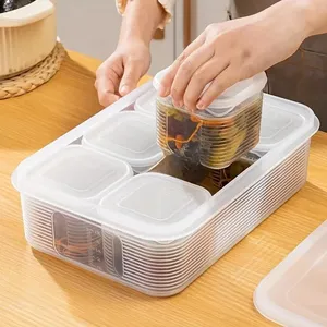 Contenants de congélation pour soupes, lot de 6 pièces pour la conservation du bouillon de poulet, la préparation des repas, l'organisation du réfrigérateur et les portions de cuisson - Product Image 2