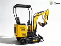 Mini-excavatrice sur chenilles R325 d'occasion, 2,5 tonnes, avec moteur Euro 5 EPA et pompe testés et inspectés – Équipement de construction