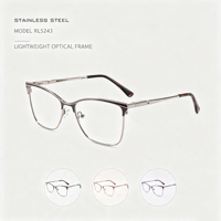 Gafas de Sol Cat Eye Modernas al por Mayor, Monturas Ópticas para Mujer, Monturas de Gafas de Lectura para Dama ZgGKur
