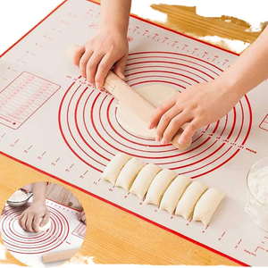 Extra Large Eco-Friendly Anti-Slip Silicone Pastry <b>Mat</b> for <b>Rolling</b> Dough Chef's Baking & Pastry Tool - Product Image 2