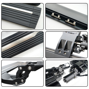 อะไหล่รถยนต์ 4x4 สำหรับรถกระบะ TRITON L200 รถบรรทุกอัตโนมัติ บันไดข้างพับเก็บได้ PS-MT268 ที่พักเท้าแบบยืดหดได้ อลูมิเนียม - Product Image 6