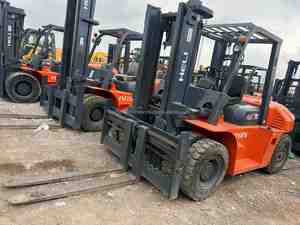 <b>Used</b> Heli H2000 70 7 Tons Diesel Forklift Reasonable Price Good Condition - Product Image 4