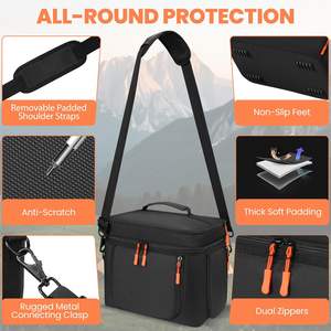 Estuche de Transporte Compatible con <span class=keywords><strong>BLUETTI</strong></span> <span class=keywords><strong>EB3A</strong></span>/AC2A/AC2P/Elite 30 V2, Bolsa de Viaje para Estación de Energía Acolchada con Múltiples Bolsillos - Product Image 5
