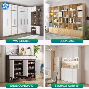 TOPOCEAN E0 1220*2440*15mm 16MM 18mm dormitorio <span class=keywords><strong>ropa</strong></span> gabinete uso aglomerado melamina recubierto de aglomerado - Product Image 4