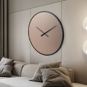 Gương Nghệ Thuật Kim Loại Trang Trí Sang Trọng Ánh Sáng Đương Đại 60*60Cm Gương Treo Tường Khung Sắt Lớn Trang Trí Thanh Lịch Cho Gia Đình - Product Image 4