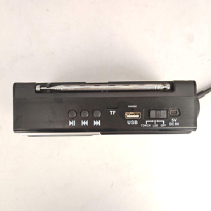 Rechargeable Factory OEM Solar Powered 8 Band Radio FM AM SW BT USB TF MP3 Player with <b>LED</b> Light Built-in <b>Speaker</b> Portable Radio - Product Image 6