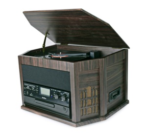 Được Cấp Bằng Sáng Chế Hoàn Toàn Tự Động Tất Cả Trong Một <span class=keywords><strong>Turntable</strong></span> <span class=keywords><strong>Player</strong></span> Với Auto Changer & ESS, USB SD Play & Recording & <span class=keywords><strong>Cassette</strong></span>, <span class=keywords><strong>CD</strong></span>, <span class=keywords><strong>RADIO</strong></span> - Product Image 1