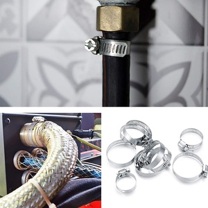 Kit de colliers de serrage en acier de 8 à 12 mm, paquet de 60, pour usage automobile et plomberie - Product Image 2