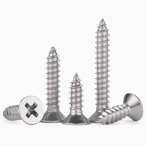 Stainless Steel Oval Head Self Tapping Chipboard <strong>Wood</strong> <strong>Screw</strong> Grade 10.9/12.9 Standard Thread For Plastic Metal Metric Inch Sizes - Product Image 2