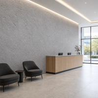 Panneau de revêtement mural flexible en pierre taillée, placage de pierre souple pour la décoration murale intérieure et extérieure, blanc, gris, beige