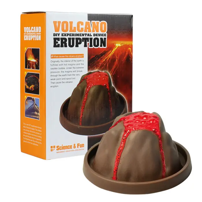 High Quality Volcano Eruption Toys Kids Educational Volcano Making Physical Chemical Experiment Toy