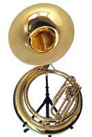 Embout de tuba en laiton, embout en cuivre, accessoire d'instrument de musique pour instruments à vent en cuivre, adapté au sousaphone