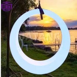 Chaise suspendue LED étanche IP65, couleur personnalisée, DC24V, pour extérieur et intérieur, pour aires de jeux, jardins, événements, expositions de vacances - Product Image 4