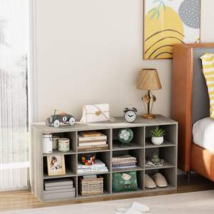 Populaire en bois moderne Rectangle étagère à chaussures organisateur boîte avec armoire de rangement pour entrée couloir salon maison organisateur - Product Image 5