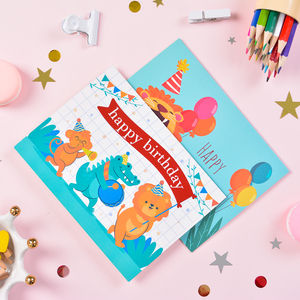 Biglietti <span class=keywords><strong>di</strong></span> <span class=keywords><strong>auguri</strong></span> e buste <span class=keywords><strong>di</strong></span> carta <span class=keywords><strong>di</strong></span> alta qualità all'ingrosso in bianco per scrivere a mano i <span class=keywords><strong>bambini</strong></span> <span class=keywords><strong>di</strong></span> <span class=keywords><strong>buon</strong></span> <span class=keywords><strong>compleanno</strong></span> carte regalo con buste - Product Image 5