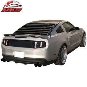 Alerón Trasero para Ventana Trasera Estilo Ikon Sin Pintar para Ford Mustang 05-14, Accesorio Exterior de ABS - Product Image 2