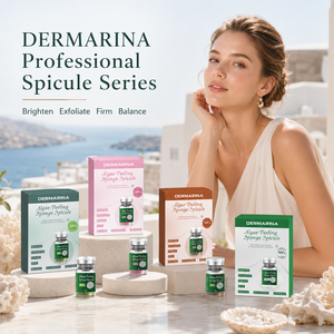 DERMARINA Esponja Exfoliante de Algas con Ampolla de Espículas, Suero Exfoliante Facial de Algas Marinas Orgánicas para Uso Doméstico - Product Image 5