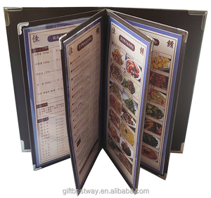 Fábrica Venta caliente Publicidad Baos <span class=keywords><strong>Restaurante</strong></span> <span class=keywords><strong>A3</strong></span> Menú Cubierta 1 Página Tela - Product Image 4