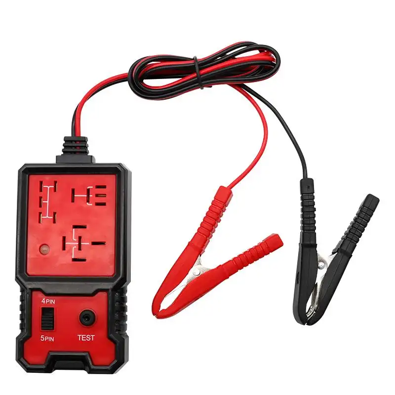 Tester relè Auto universale 12V Tester relè elettronico per autoveicoli per Auto a controllo batteria per strumento diagnostico per analizzatore di alternatori