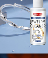 Nettoyant Concentré Liquide Multi-Usages Durable pour Bijoux 100ml – Spray Anti-Ternissement Or et Argent