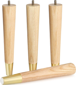 Оптовая продажа, современные деревянные ножки для дивана, ножки для мебели, ножки из массива дерева, аксессуары для мебели, ножки - Product Image 2