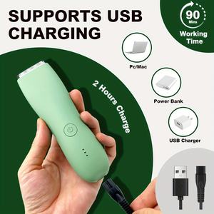 पेशेवर इलेक्ट्रिक बाल हटाने बालों की दाढ़ी ट्रिमर पुरुषों के इलेक्ट्रिक निजी बाल शेवर - Product Image 5