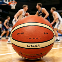 Ballon de basket en PU de haute qualité, antidérapant, résistant à l'usure, ballon de basket officiel, idéal pour l'entraînement en salle de sport, la compétition, les cadeaux
