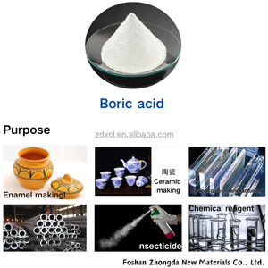 Ácido Bórico Puro al 99% para Uso Industrial, H3BO3, Ortoácido Bórico, Borax en Polvo, Ácido Bórico Granular, Precio Industrial - Product Image 4