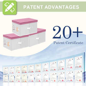 Có thể gập lạ<span class=keywords><strong>i</strong></span> vả<span class=keywords><strong>i</strong></span> hộp lưu trữ vớ<span class=keywords><strong>i</strong></span> <span class=keywords><strong>n</strong></span>ắp | Màu Hồng Gấu Đồ chơ<span class=keywords><strong>i</strong></span> tổ chức cho trẻ em phòng, vườ<span class=keywords><strong>n</strong></span> ươm & Tủ quầ<span class=keywords><strong>n</strong></span> áo | dễ thương ráp lưu trữ <span class=keywords><strong>bin</strong></span> - Product Image 6