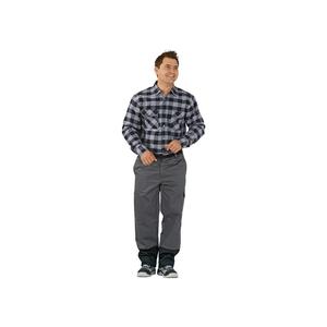 PLANAM Pantalon de sécurité pour soudeur Weld Shield taille 48 gris/noir 84% coton/15% PES/1% fibre de carbone - Product Image 1