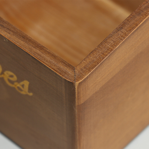 Manufacturer Competitive Price Wood <strong>Recipe</strong> <strong>Box</strong> Pine Wood <strong>Recipe</strong> Boxes with Cards and Dividers - Product Image 4