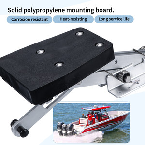 Support de moteur hors-bord en aluminium, planche de montage en polypropylène solide pour matériel marin de bateau - Product Image 1