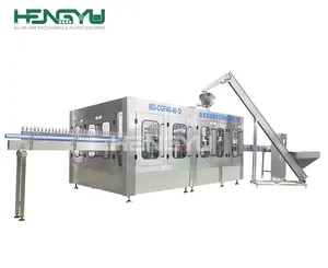 Hengyu automatico CSD monoblocco bevanda succo di soda birra acqua frizzante fare bottiglie riempitrici linea di produzione macchinari